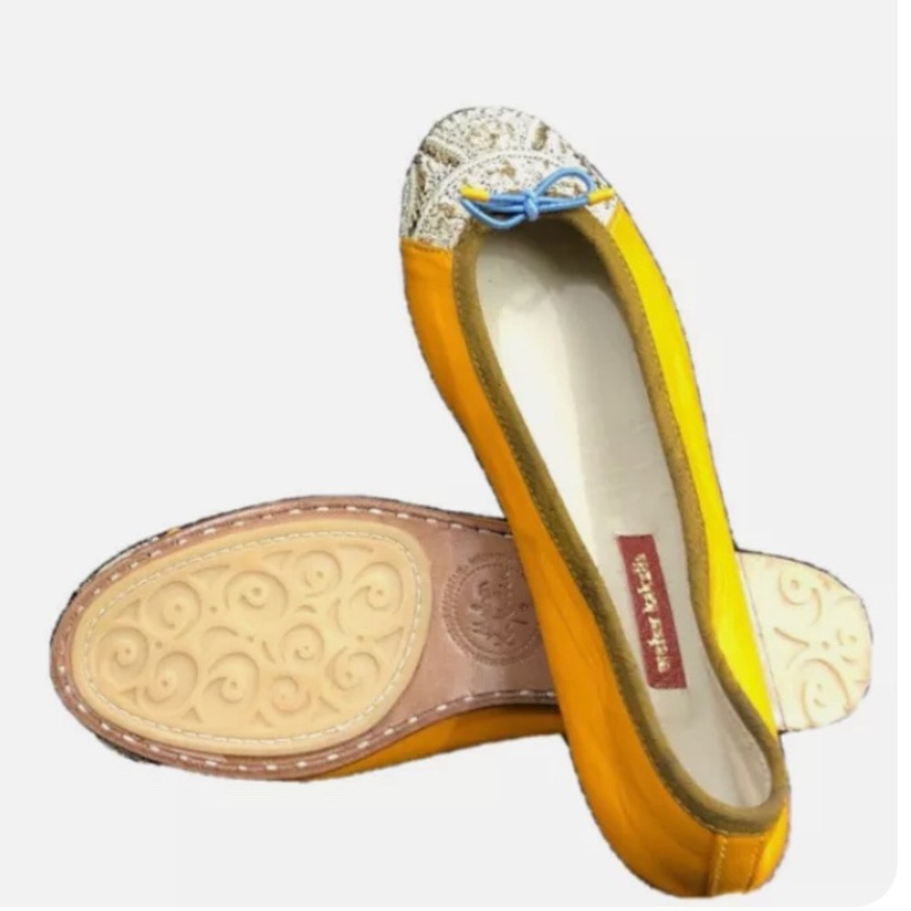 Golden yellow Cosima Ballet Flats euro 37